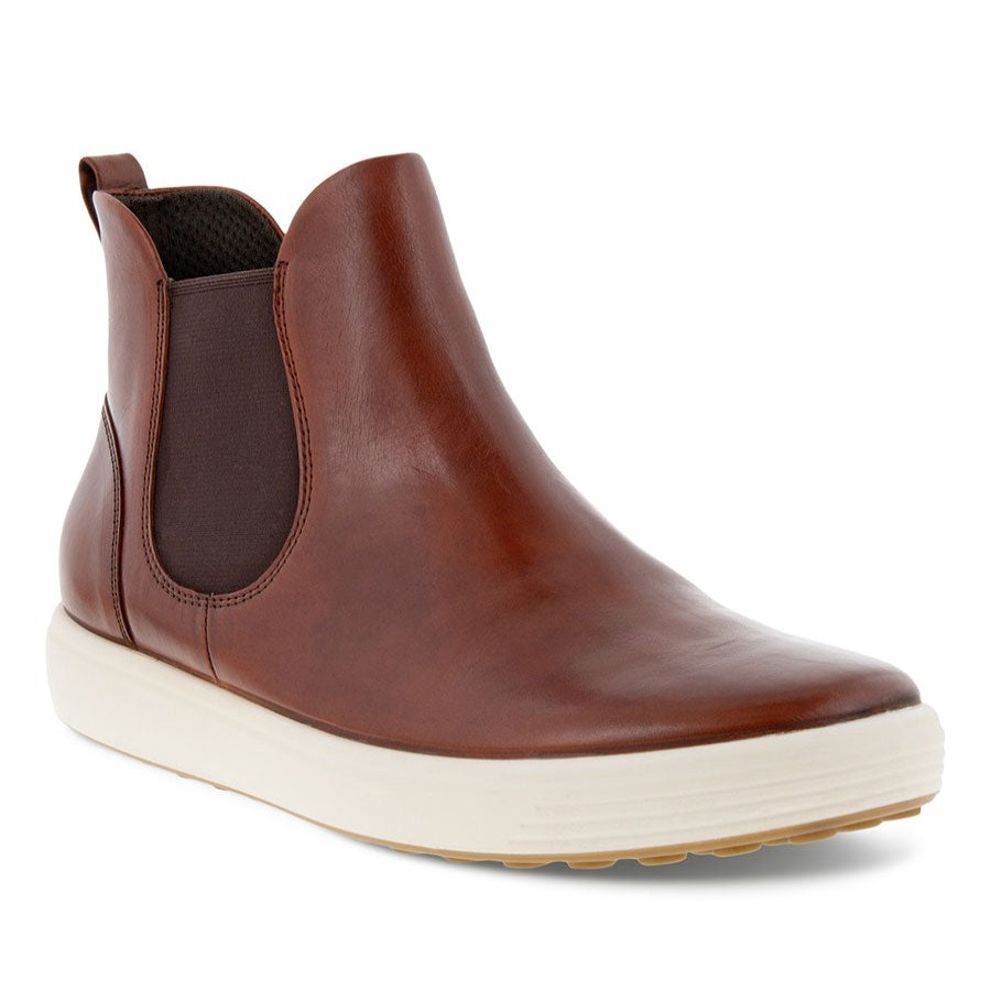 Women Ecco Boots Casual | Soft 7 Chelsea Boot