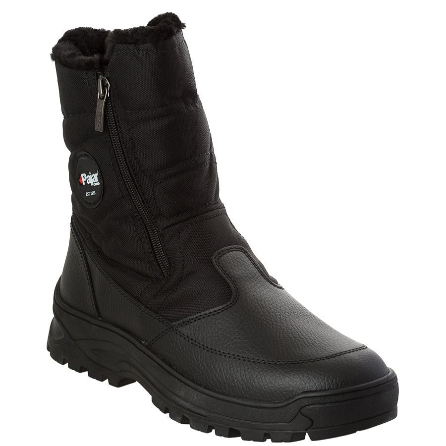 Men Pajar Waterproof Shoes Or Boots | Mirko-Black