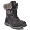 Women Uggs Waterproof Shoes Or Boots | Adirondack Iii-Black-Leather