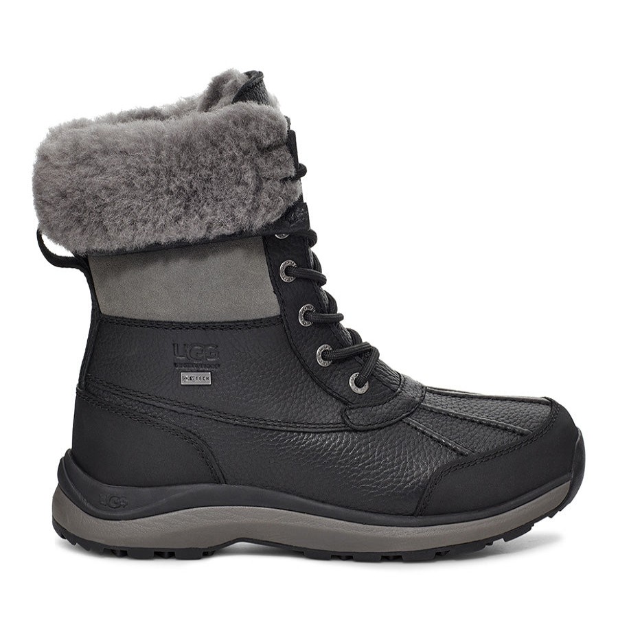 Women Uggs Waterproof Shoes Or Boots | Adirondack Iii-Black-Leather