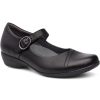 Women Dansko Trendy Shoes | Fawna-Black Milled