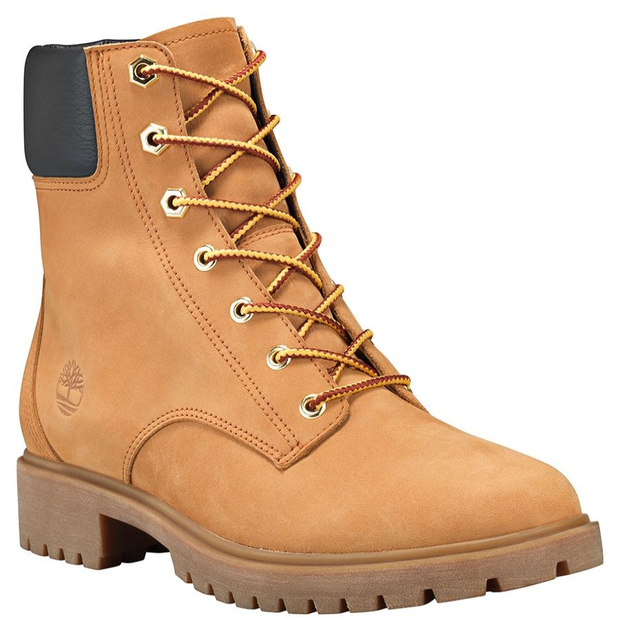 Women Tmbrland Waterproof Shoes Or Boots | Jayne 6-Wheat-Nubuck