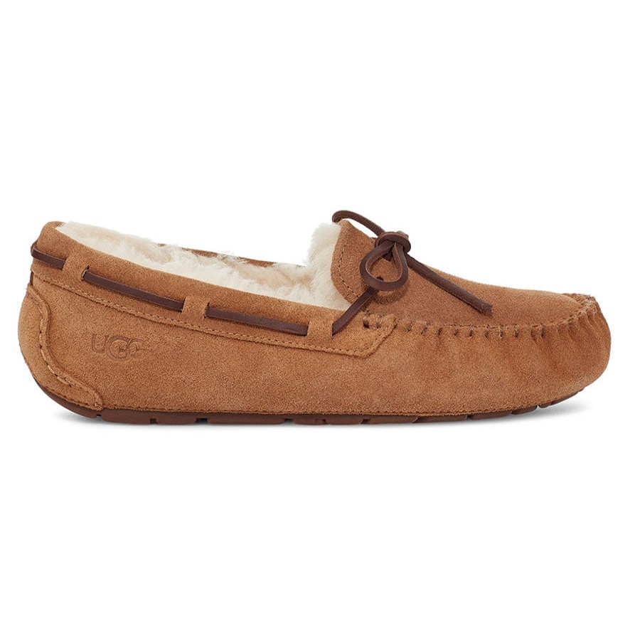 Women Uggs Slippers | Dakota-Chestnut-Suede