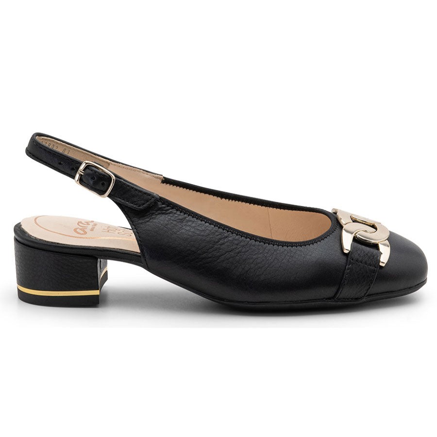 Women Ara Dress Heel Low | Gallant Sling