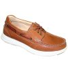 Men Samuel Hubbard Casual Lace Shoes | New Endeavor 3-Eye Moc-Tan