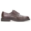 Men Mephisto Casual Lace Shoes | Melchior Dk Brn Lth