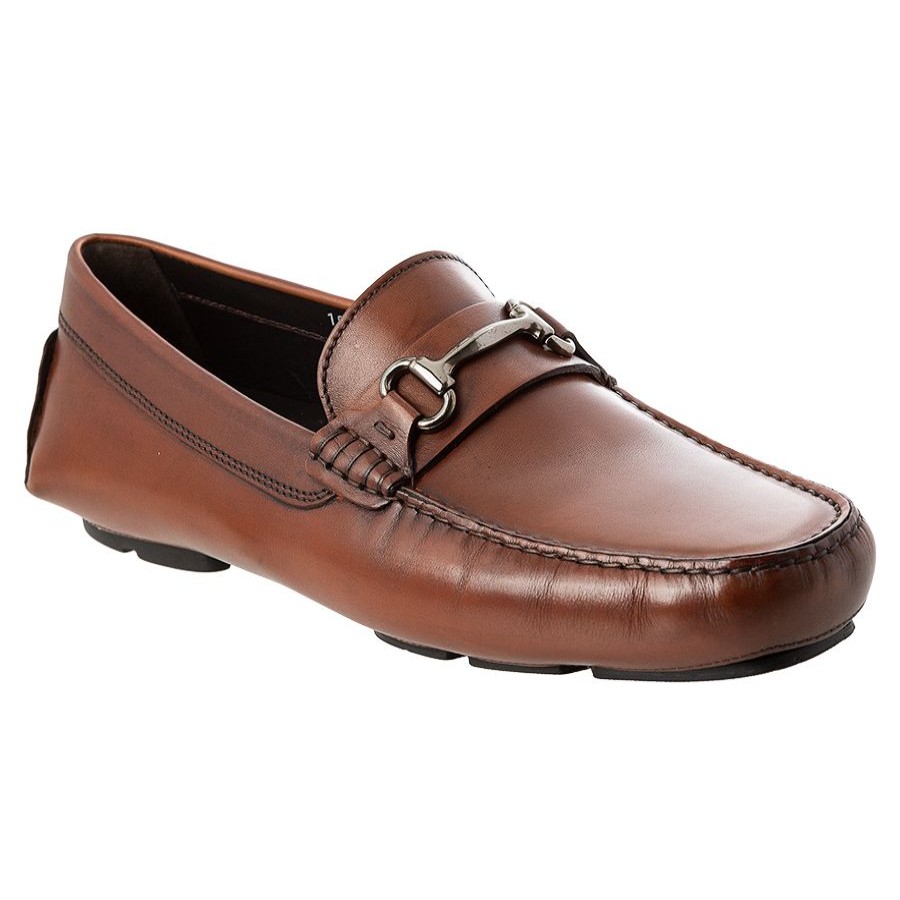 Men To Boot Ny Casual Slip-On Shoes | Bit Driver-Cognac