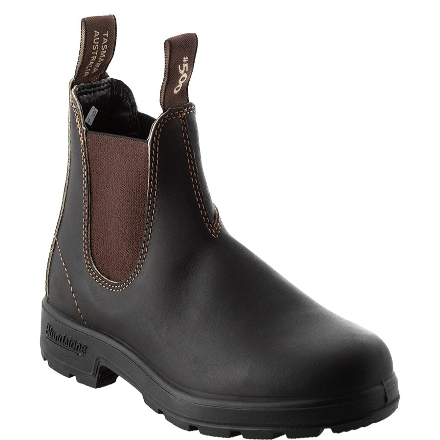 Women Blundstn Boots Casual | 500-Brn Lth (Wn)