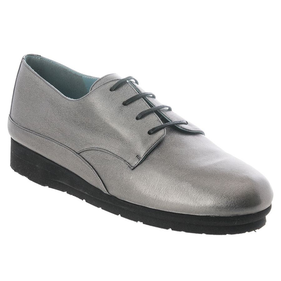 Women Thierry Rabotin Trendy Shoes | Gate Platform-Pewter-Wash