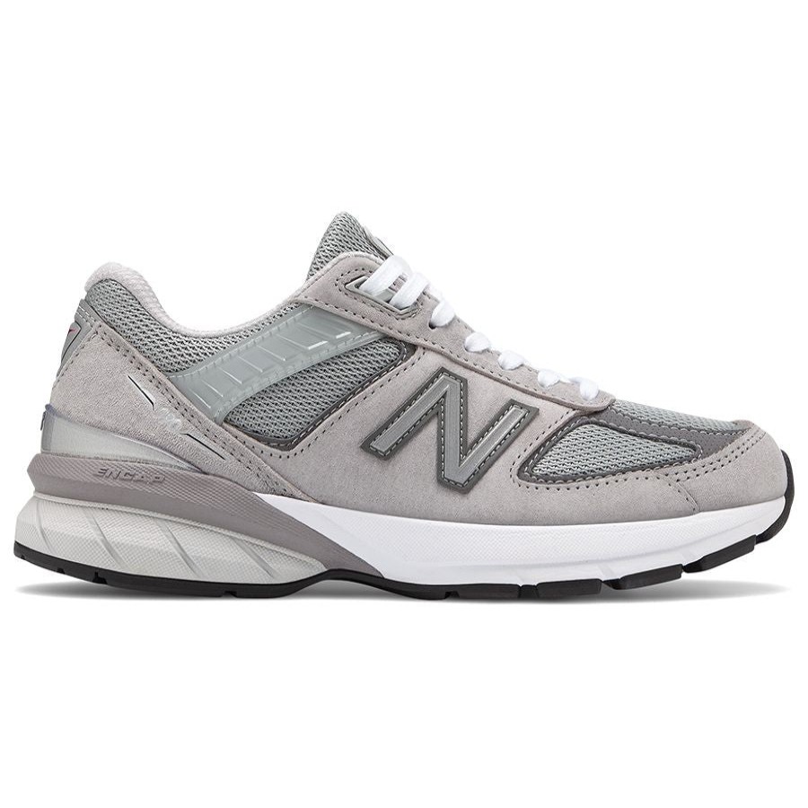 Women New Balance Athletic Shoes | W990Gl5-Grey-Leather-Mesh