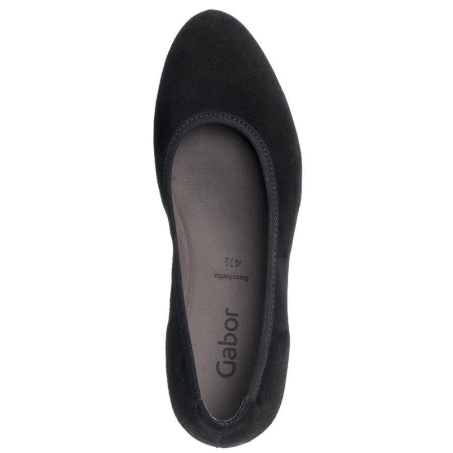 Women Gabor Casual Shoes | 05320-Black-Sde