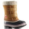 Children Sorel Waterproof Shoes Or Boots | Pac Strap-Curry