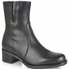 Women La Canadienne Waterproof Shoes Or Boots | Perla Blk Lth