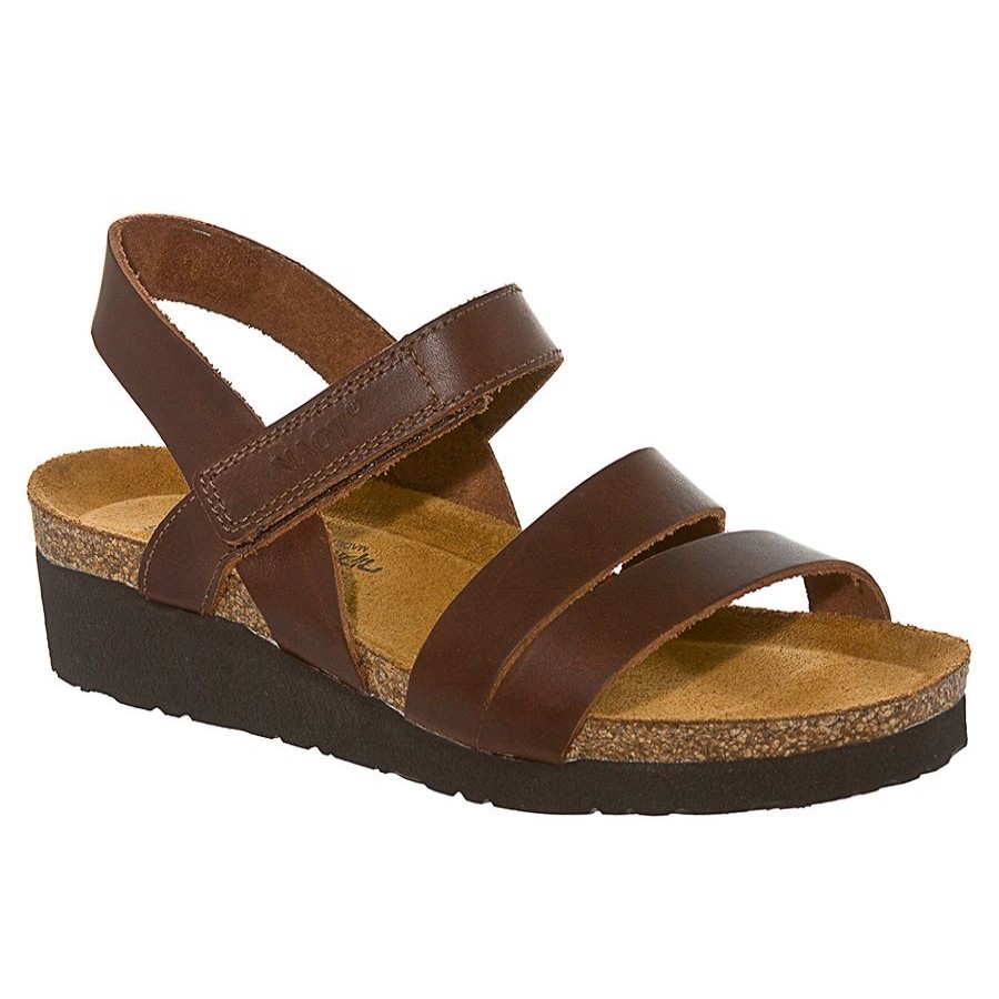 Women Naot Sandals | Kayla-Buff Lth