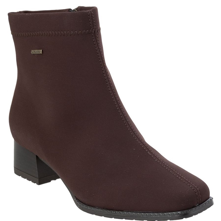 Women Ara Waterproof Shoes Or Boots | Gaby-Brown Fabric