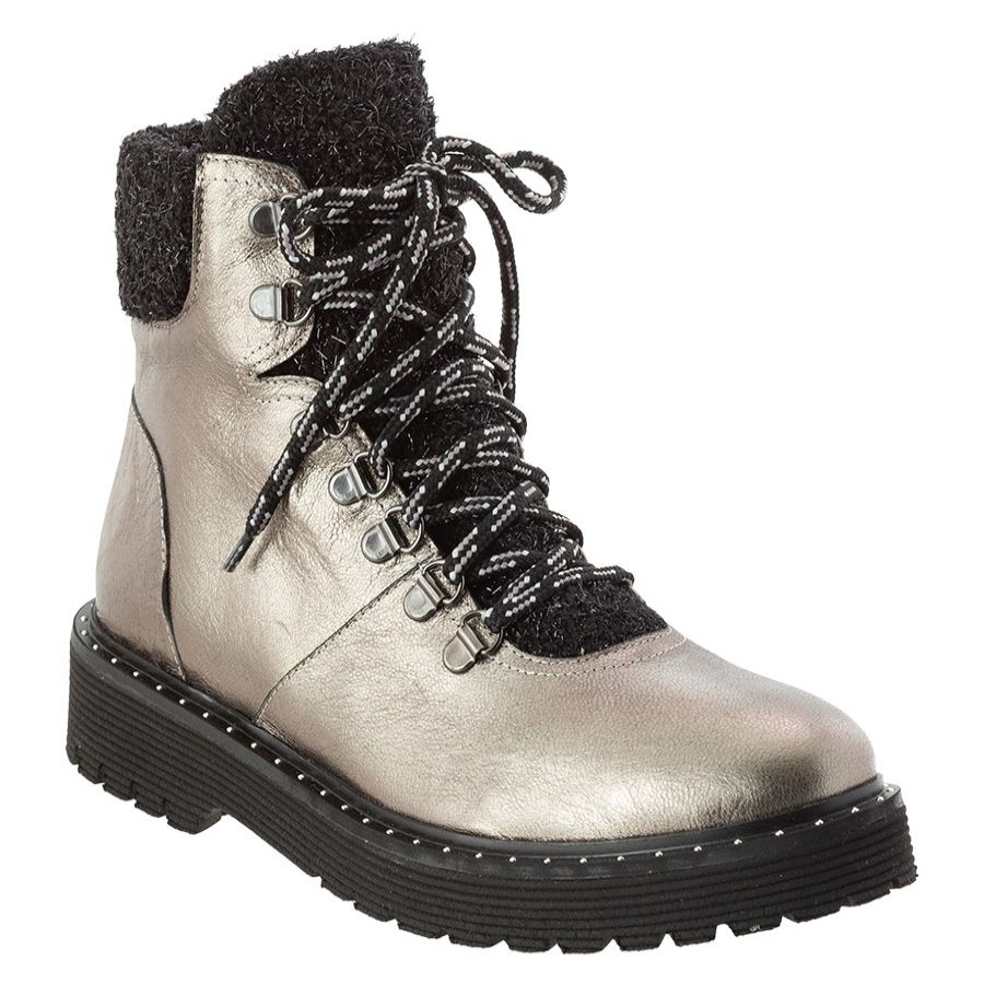 Women Ron White Boots Casual | Carerra-Anthracite Lth