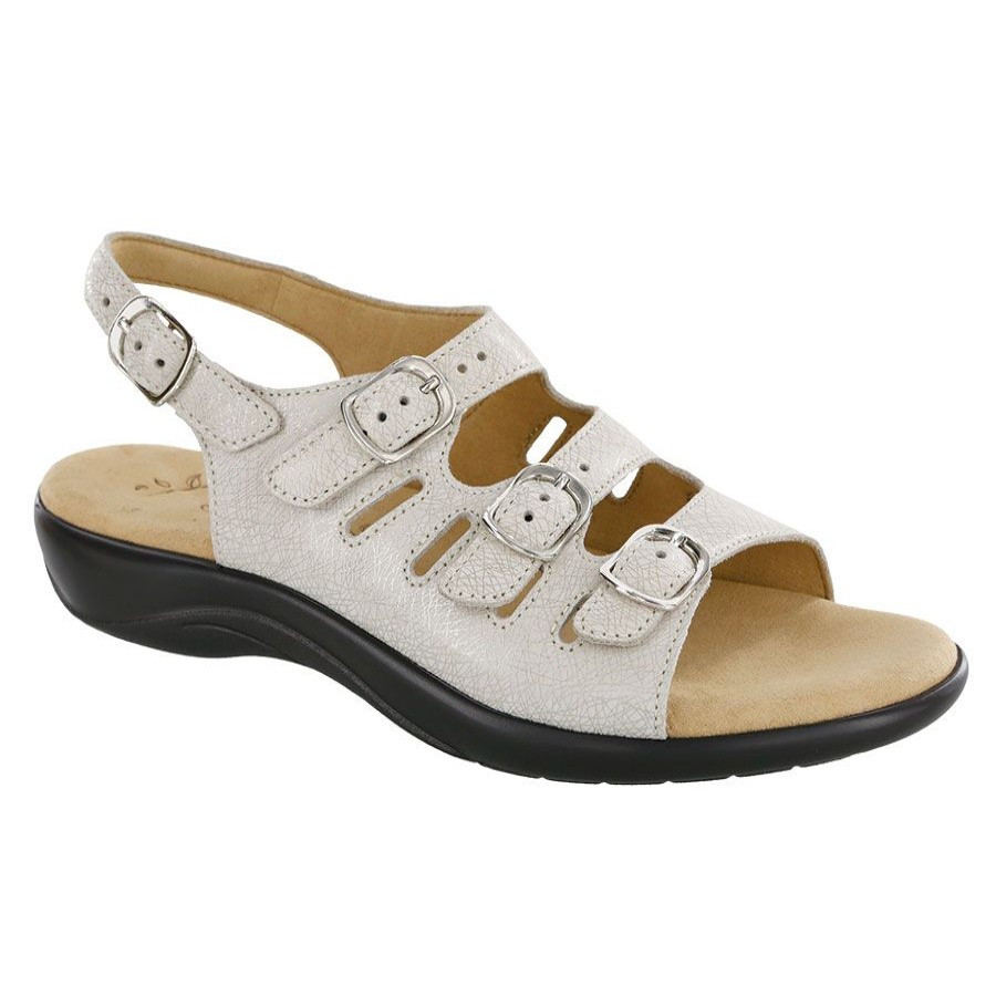 Women Sas Sandals | Mystic-Web Linen Lth