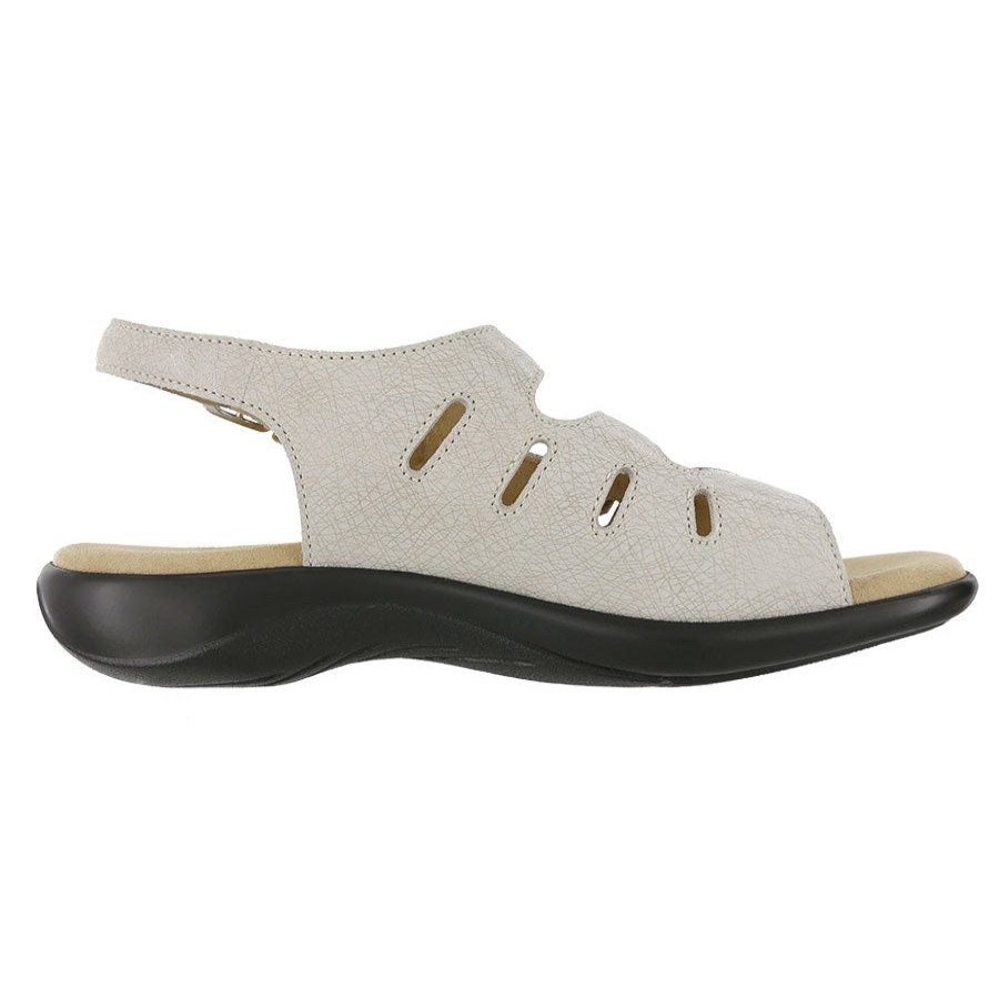 Women Sas Sandals | Mystic-Web Linen Lth