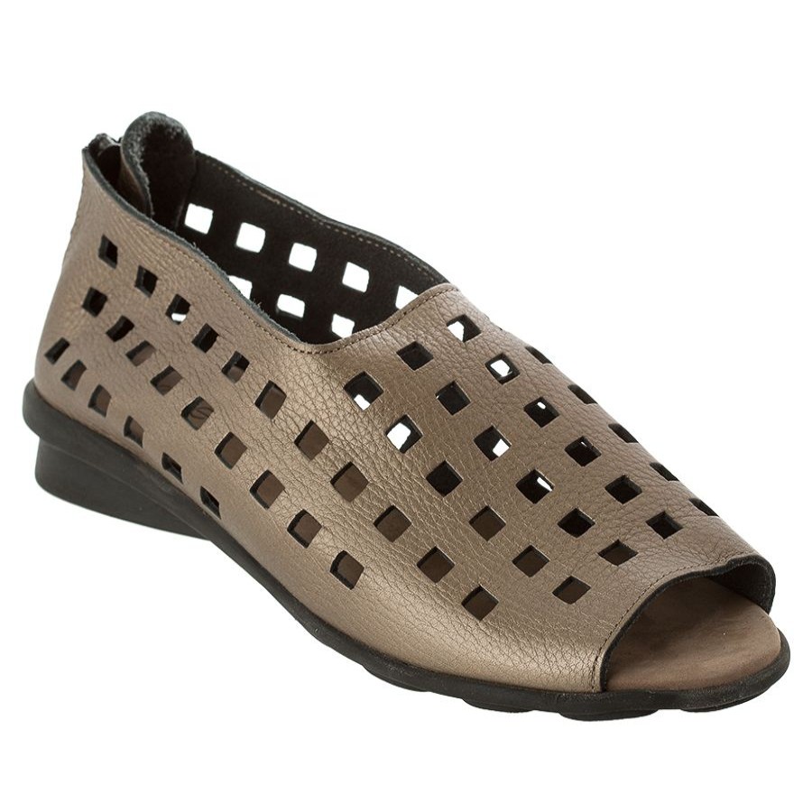 Women Arche Trendy Shoes | Drick-Moon-Metallic