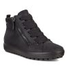 Women Ecco Waterproof Shoes Or Boots | Soft7-Lug-Gtx-High-Black-Nbk