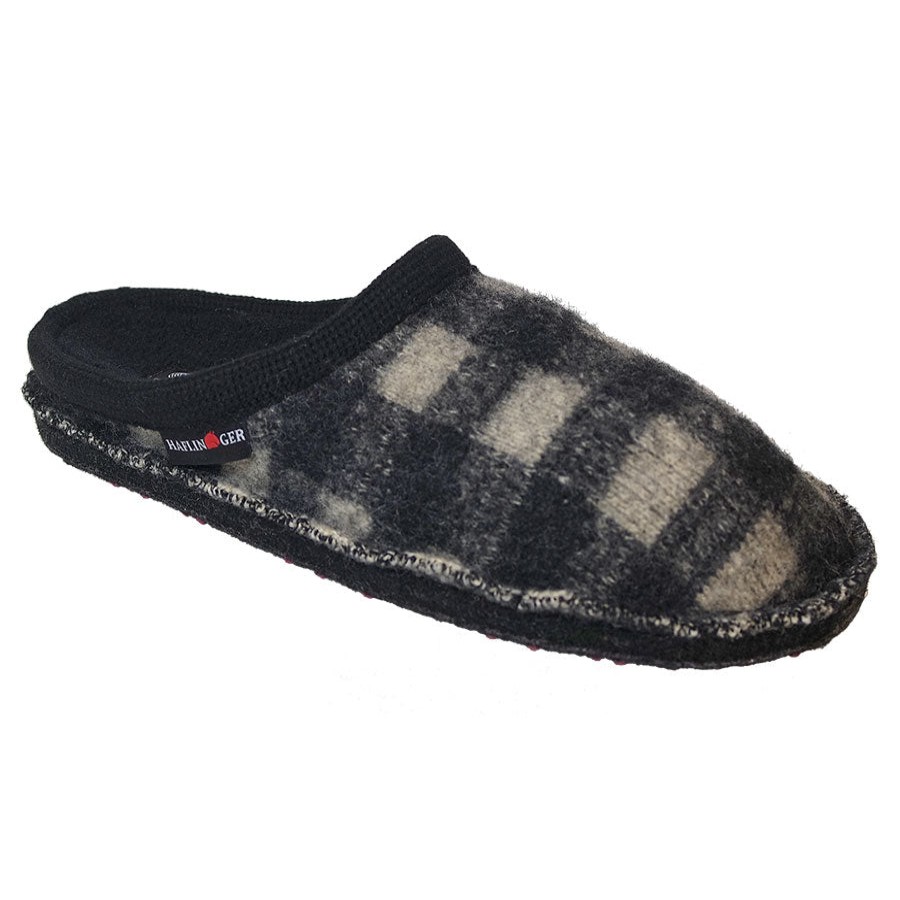 Women Haflingr Slippers | Plaid