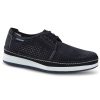 Men Mephisto Casual Lace Shoes | Harry Perf-Navy