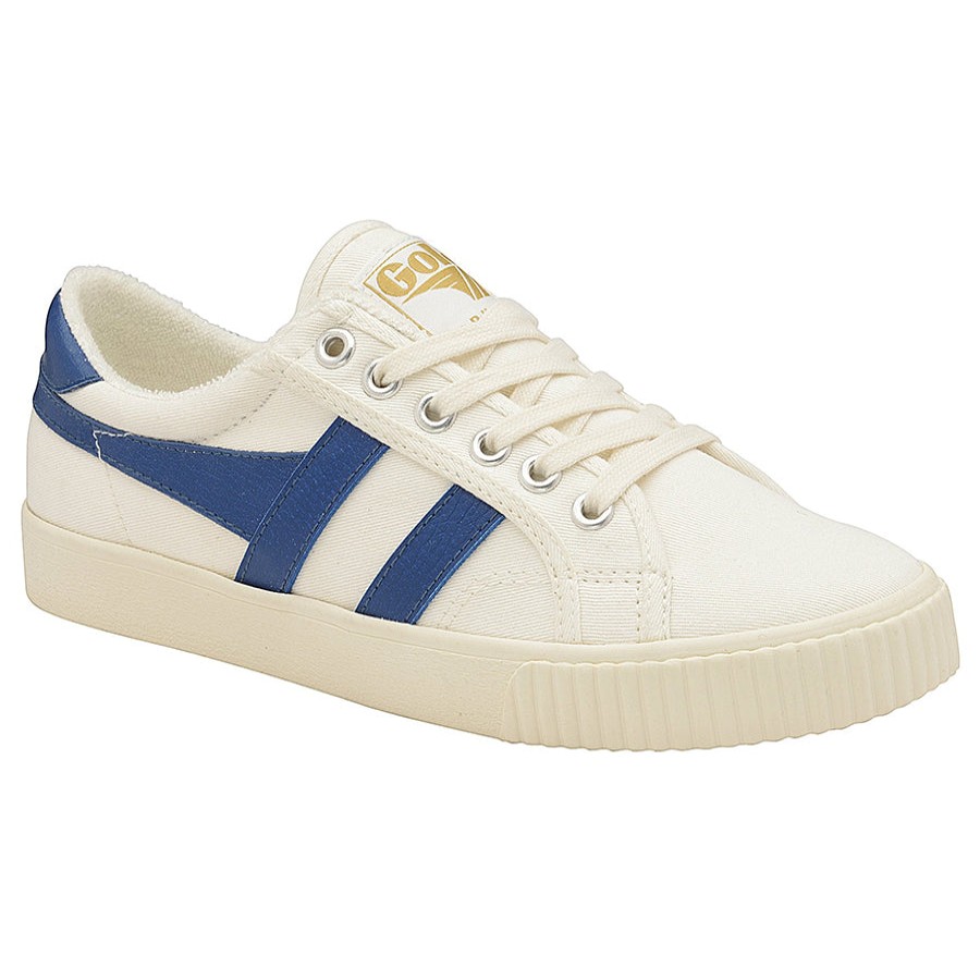 Women Gola Athletic Shoes | Tennis Mrk Cox-Off Wht-Vnt Blu