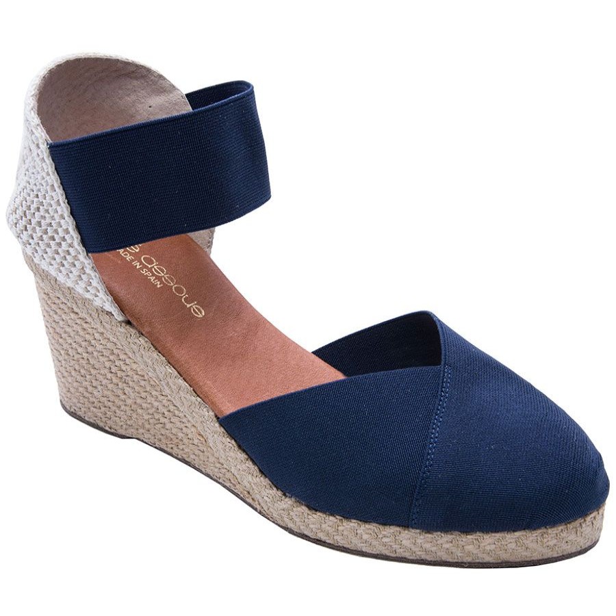 Women Andreass Sandals | Anouka-Navy Elstc