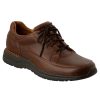 Men Rockport Casual Lace Shoes | Edge Hill-Brown