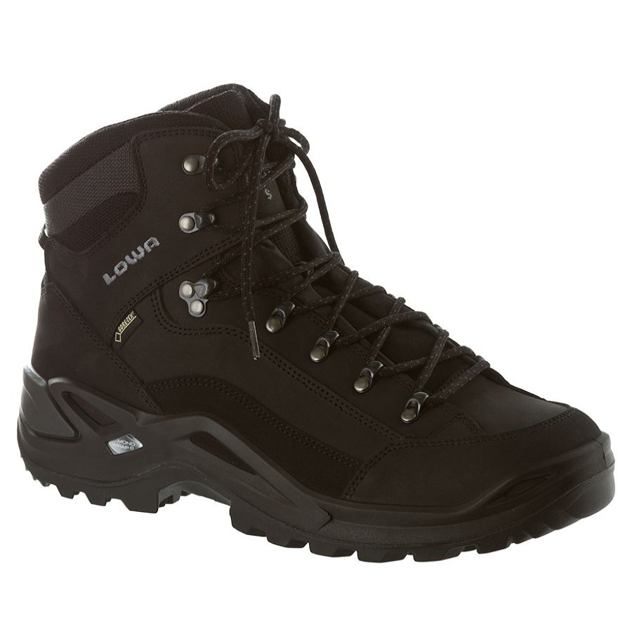 Men Lowa Boots | Renegade Gtx Mid-Black