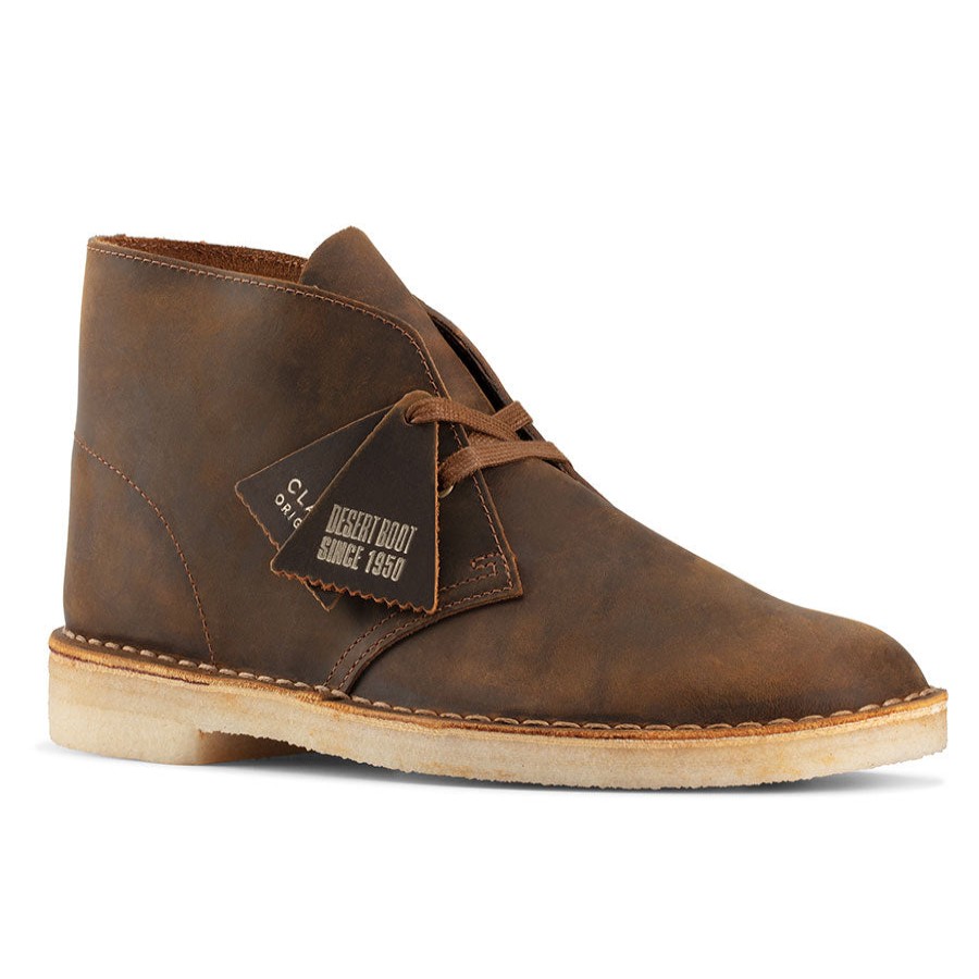 Men Clarks Boots | Desert Bt-Beeswax Lth