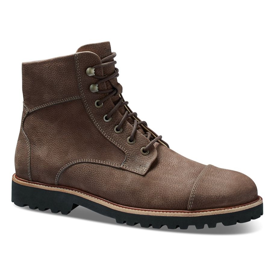 Men Samuel Hubbard Boots | Uptwn Maverick Bt-Pbble Brown