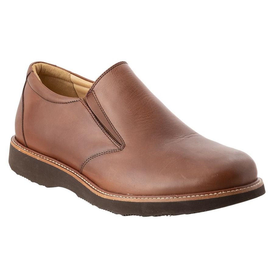 Men Samuel Hubbard Casual Slip-On Shoes | Frequent Traveler-Whsky Lth