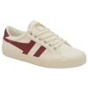 Women Gola Athletic Shoes | Tennis Mrk Cox-Off Wht-Dp Red