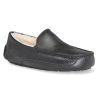 Men Uggs Slippers | Ascot Blk Lth