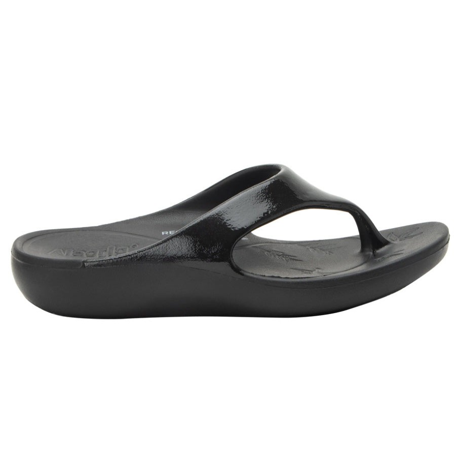 Women Alegria Sandals | Ode Black Gloss Sandal