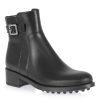 Women La Canadienne Waterproof Shoes Or Boots | Shelby-Black-Leather