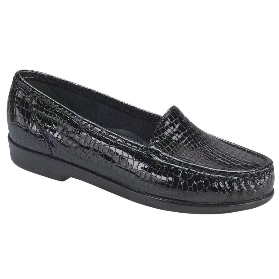 Women Sas Casual Shoes | Simplify-Blk Croc