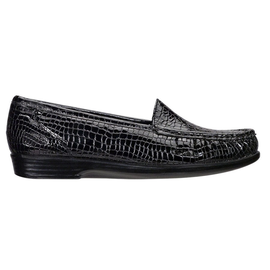 Women Sas Casual Shoes | Simplify-Blk Croc