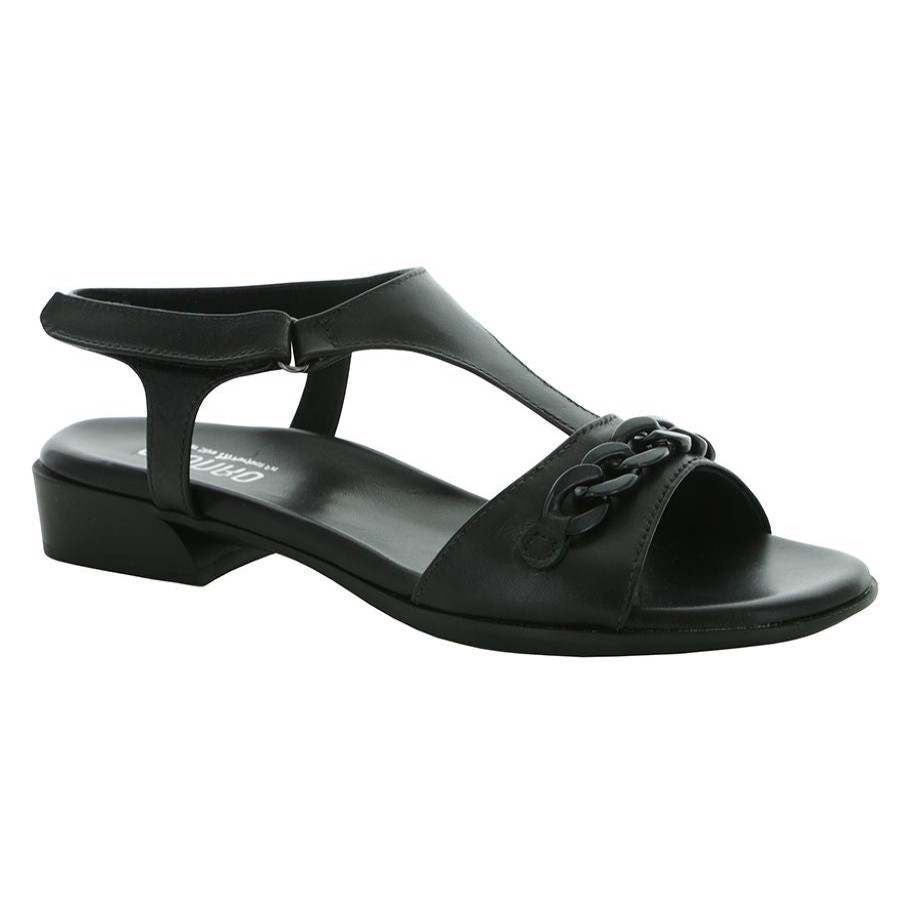 Women Munro Sandals | Jackie-Black-Lth