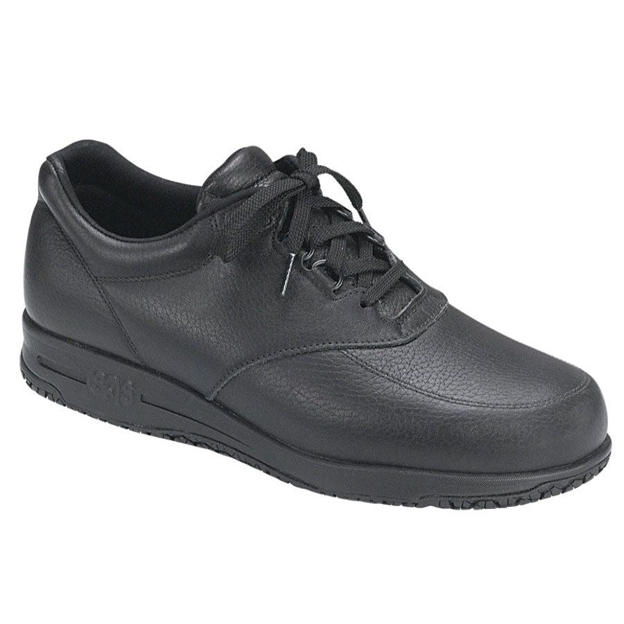 Men Sas Casual Lace Shoes | Guardian Blk Lth