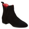 Women Pas De Rouge Waterproof Shoes Or Boots | Daria 2476-Black Sde