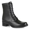 Women La Canadienne Waterproof Shoes Or Boots | Palmina-Black-Lth