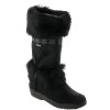 Women Pajar Waterproof Shoes Or Boots | Laura-Black-Goat