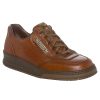 Men Mephisto Casual Lace Shoes | Match-Tan Lth