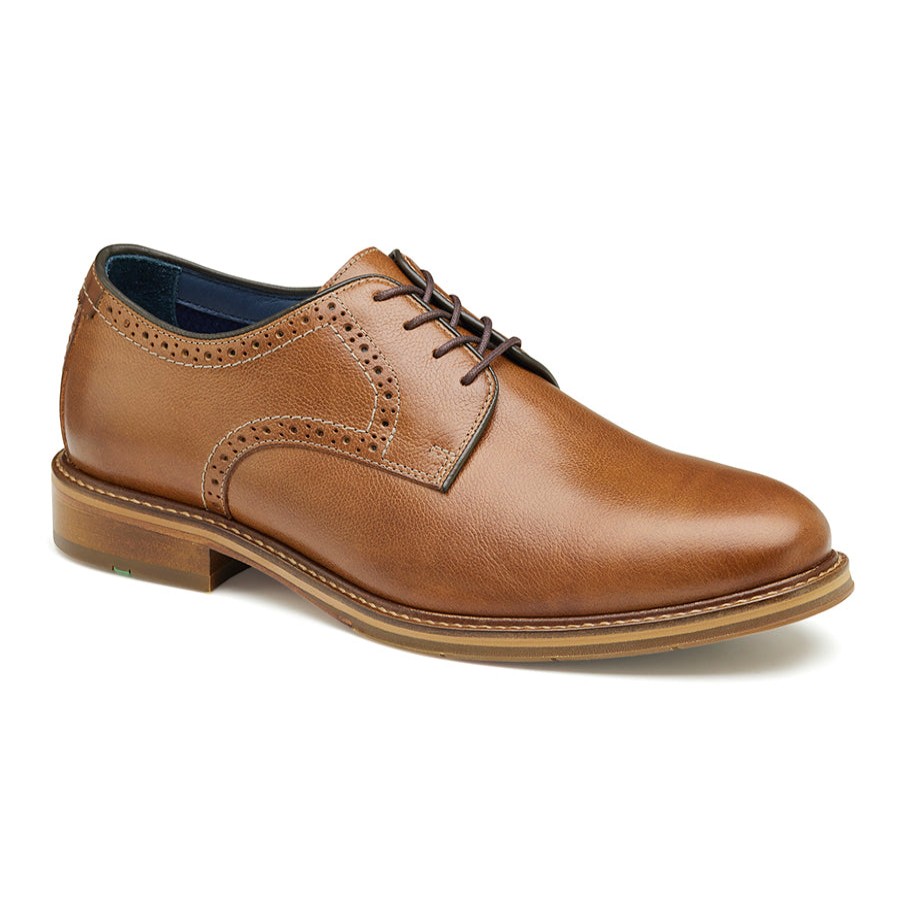 Men Jhn&mrph Casual Lace Shoes | Xc Flex Raleigh Plain Toe