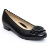 Women Ara Dress Heel Low | Bambi-Black Lth