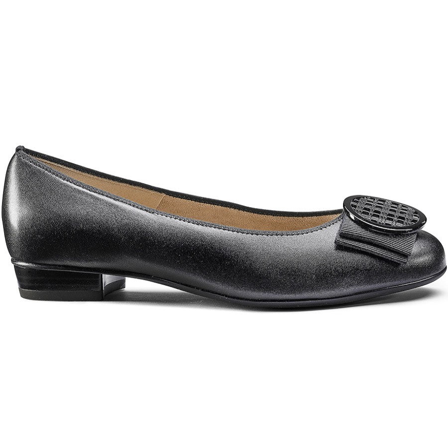 Women Ara Dress Heel Low | Bambi-Black Lth