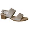 Women Munro Sandals | Kristal-Champagne-Leather