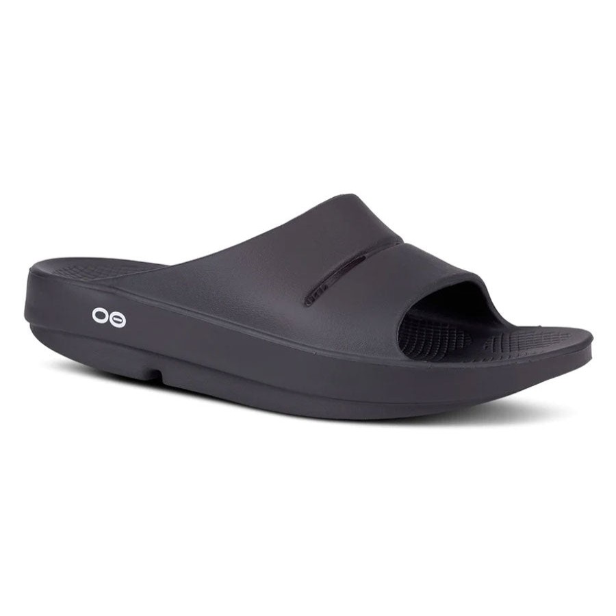 Men Oofos Sandals | Ooah Slide-Black Syn